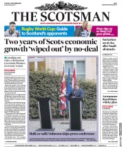 The Scotsman () Newspaper Front Page for 17 September 2019
