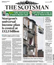 The Scotsman () Newspaper Front Page for 18 October 2017