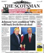 The Scotsman () Newspaper Front Page for 18 October 2019