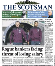 The Scotsman () Newspaper Front Page for 18 November 2014