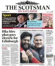 The Scotsman () Newspaper Front Page for 18 November 2017