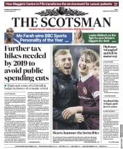 The Scotsman () Newspaper Front Page for 18 December 2017