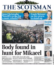 The Scotsman () Newspaper Front Page for 18 January 2014