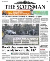 The Scotsman () Newspaper Front Page for 18 January 2019