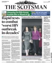 The Scotsman () Newspaper Front Page for 18 February 2020