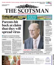 The Scotsman () Newspaper Front Page for 18 February 2021