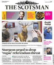 The Scotsman () Newspaper Front Page for 18 March 2017