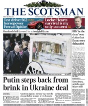 The Scotsman () Newspaper Front Page for 18 April 2014