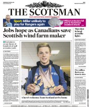 The Scotsman () Newspaper Front Page for 18 April 2018