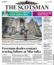 The Scotsman () Newspaper Front Page for 18 May 2020