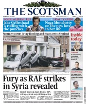 The Scotsman () Newspaper Front Page for 18 July 2015