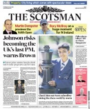 The Scotsman () Newspaper Front Page for 18 July 2019