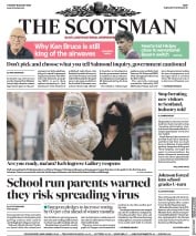 The Scotsman () Newspaper Front Page for 18 August 2020