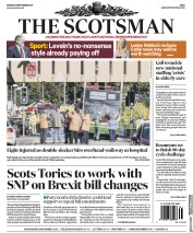 The Scotsman () Newspaper Front Page for 18 September 2017