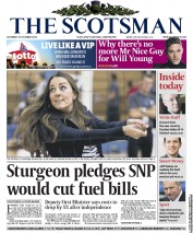 The Scotsman () Newspaper Front Page for 19 October 2013
