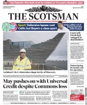 The Scotsman () Newspaper Front Page for 19 October 2017