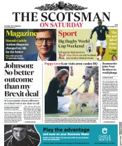 The Scotsman () Newspaper Front Page for 19 October 2019