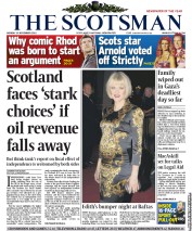 The Scotsman () Newspaper Front Page for 19 November 2012