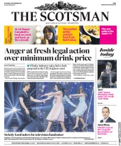 The Scotsman () Newspaper Front Page for 19 November 2016