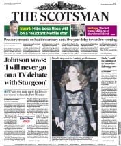 The Scotsman () Newspaper Front Page for 19 November 2019