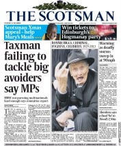 The Scotsman () Newspaper Front Page for 19 December 2013