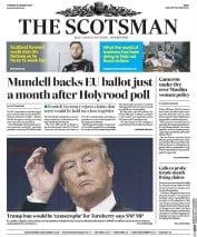 The Scotsman () Newspaper Front Page for 19 January 2016