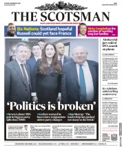 The Scotsman () Newspaper Front Page for 19 February 2019