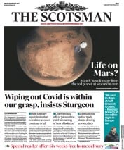 The Scotsman () Newspaper Front Page for 19 February 2021