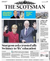 The Scotsman () Newspaper Front Page for 19 May 2016