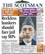 The Scotsman () Newspaper Front Page for 19 June 2013