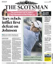 The Scotsman () Newspaper Front Page for 19 July 2019