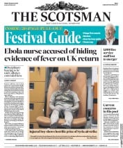 The Scotsman () Newspaper Front Page for 19 August 2016