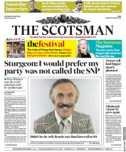The Scotsman () Newspaper Front Page for 19 August 2017