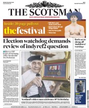 The Scotsman () Newspaper Front Page for 19 August 2019