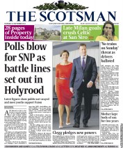 The Scotsman () Newspaper Front Page for 19 September 2013