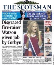 The Scotsman () Newspaper Front Page for 19 September 2015