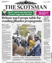 The Scotsman () Newspaper Front Page for 19 September 2017