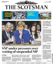 The Scotsman () Newspaper Front Page for 1 October 2015