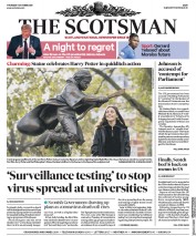 The Scotsman () Newspaper Front Page for 1 October 2020