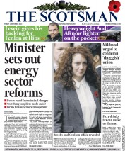 The Scotsman () Newspaper Front Page for 1 November 2013