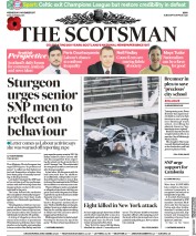 The Scotsman () Newspaper Front Page for 1 November 2017