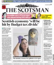 The Scotsman () Newspaper Front Page for 1 November 2018
