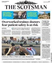 The Scotsman () Newspaper Front Page for 1 December 2016