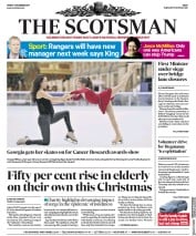 The Scotsman () Newspaper Front Page for 1 December 2017
