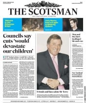 The Scotsman () Newspaper Front Page for 1 February 2016