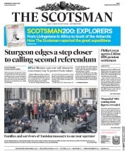 The Scotsman () Newspaper Front Page for 1 March 2017
