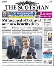 The Scotsman () Newspaper Front Page for 1 March 2019