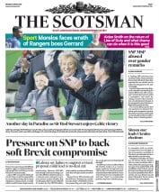 The Scotsman () Newspaper Front Page for 1 April 2019