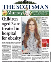 The Scotsman () Newspaper Front Page for 1 July 2013