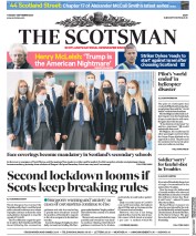 The Scotsman () Newspaper Front Page for 1 September 2020